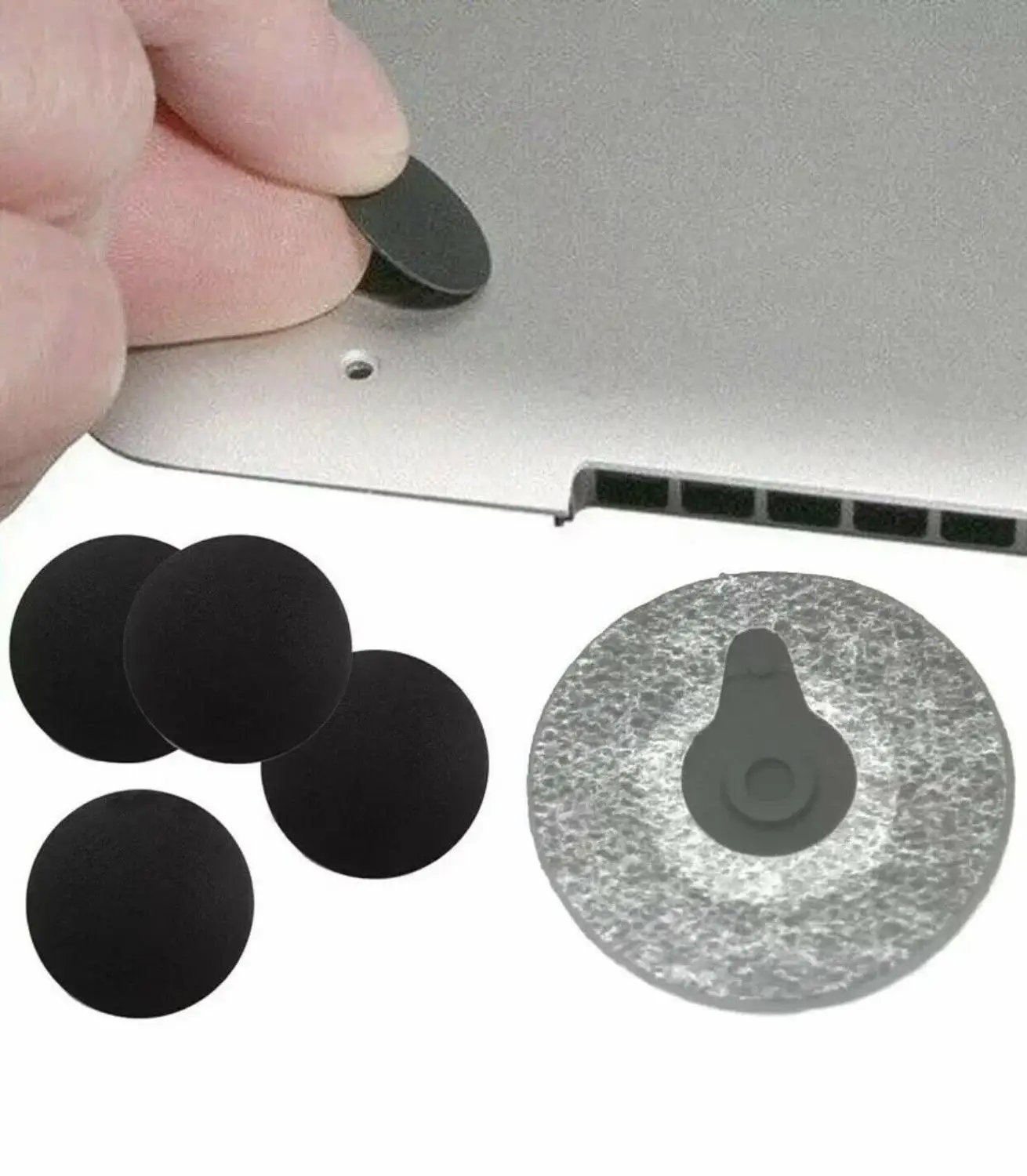 4Pcs/Lot New Bottom Case Rubber Foot Pad Stand Notebook Laptop