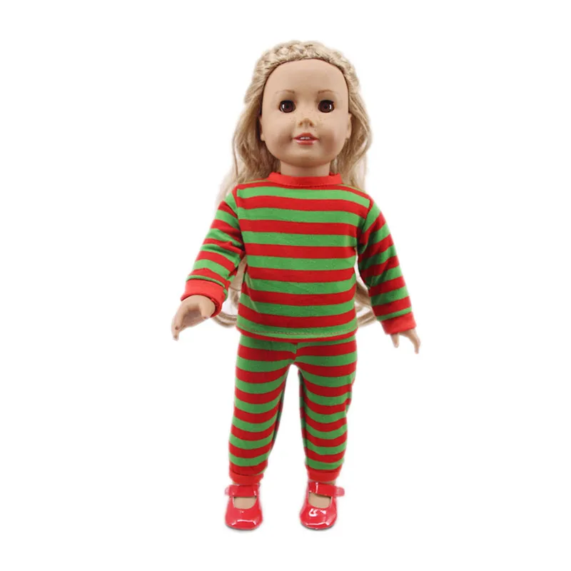 Рождество и Хэллоуин платья для 18-дюймовые Американский 43 см для ухода за ребенком для мам кукла, аксессуары к платью, для девочек, игрушки и подарки