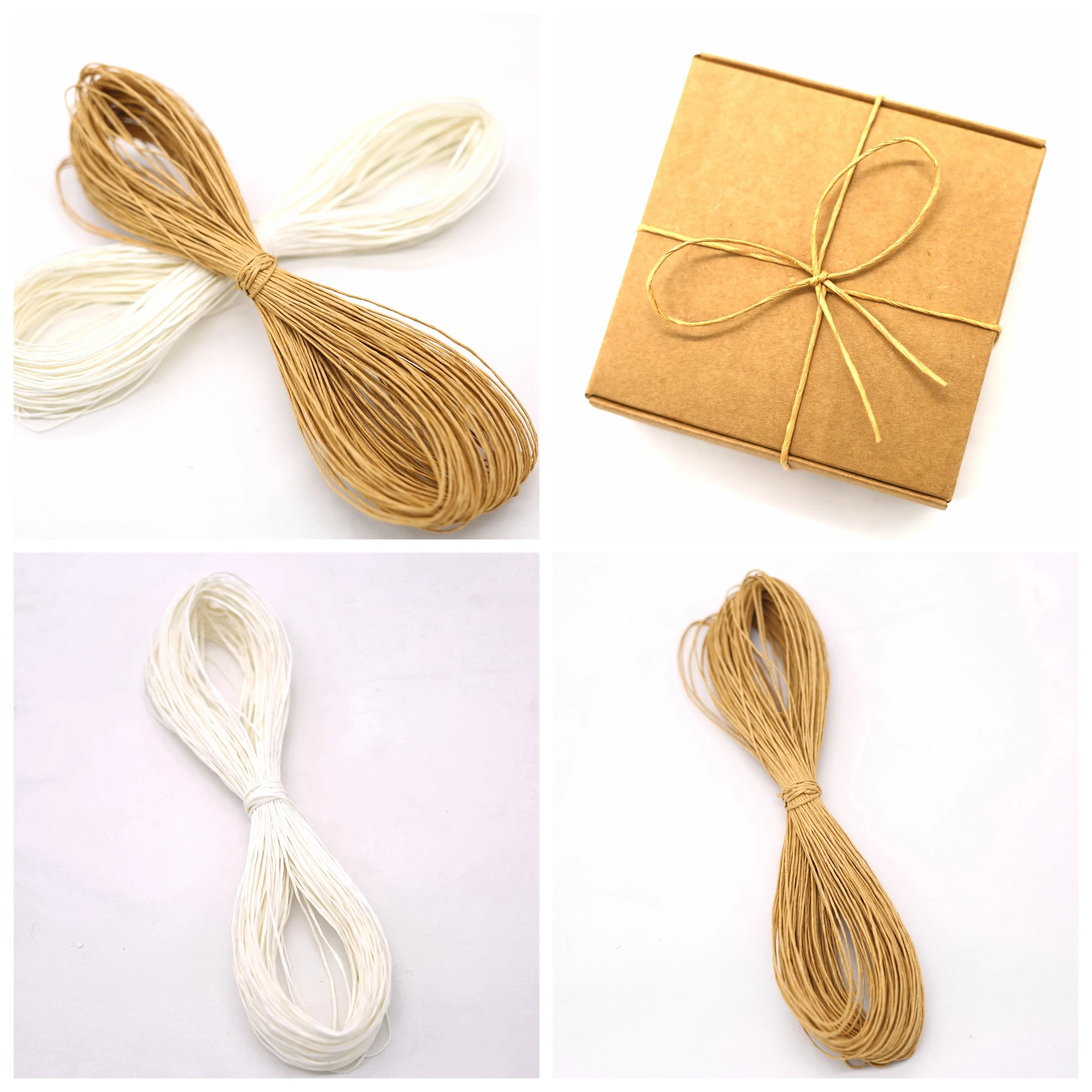 Emballage cadeau · Papier kraft recyclé · Ficelle en jute naturelle