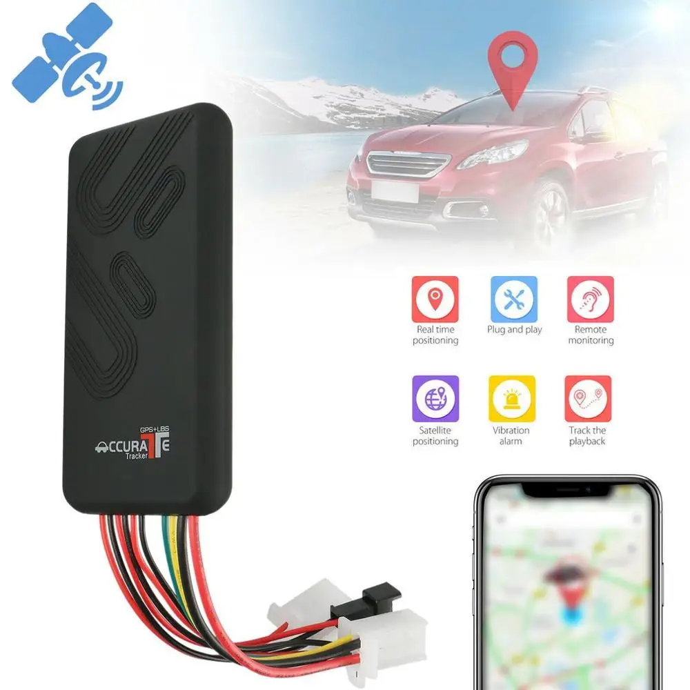 Новинка GT06 GSM/GPRS/gps/LBS gps трекер в реальном времени GSM GPRS устройство слежения для автомобиля, мотоцикла, велосипеда
