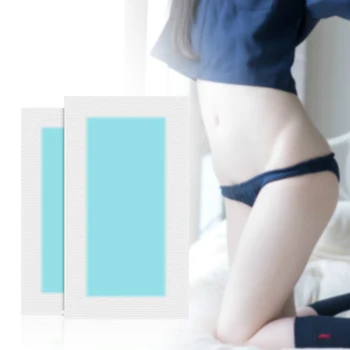 

5 Sheets Leg Body Face Hair Removal Double Side Cold Wax Paper Strips Professional Hair Remover