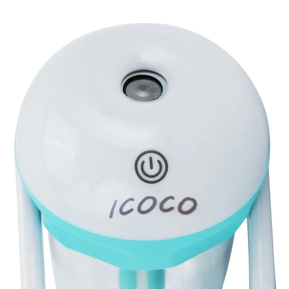 ICOCO мини портативный автомобильный ароматерапия зарядное устройство увлажнитель воздуха Арома эфирные масла диффузор свежая очистка 180 градусов вращение
