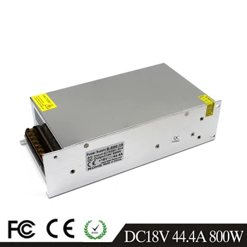 

Single Output 18v Voltage Transformer AC110V/220V To DC18V LED Driver 44.4A 800W Switching Power Supply for Led Light CNC CCTV
