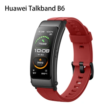 

Original Huawei TalkBand B6 1.53 inch 3D Touch flexible curved screen Call Bluetooth headset Sport Sleep Blood Oxygen Monitor