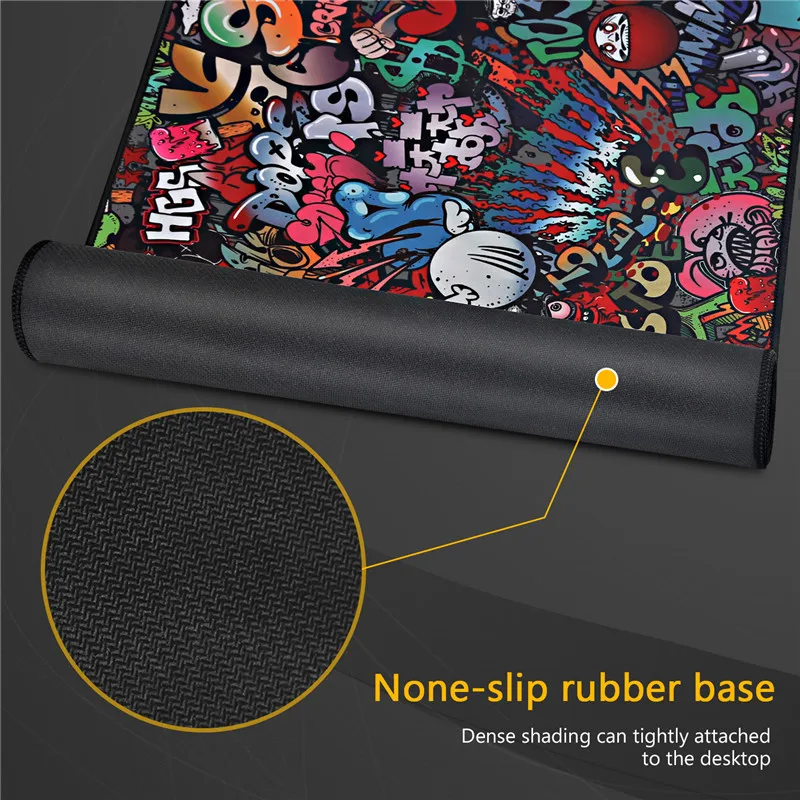 Mouse Pad Gaming Mouse Pad RGB Computer Large Mousepad XXL Mouse Pads Anime Gamer Mause Carpet 5