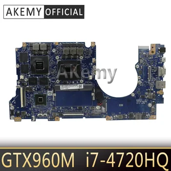شراءاللوحة الأم Akemy N501JW I7-4720HQ 4GB RAM GTX960M / 4G للوحة الأم ASUS G501JW G501J UX50JW UX501J اللوحة الأم N501JW