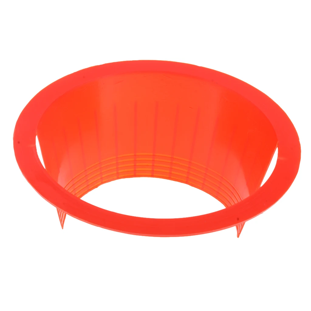 6.5'' Car Auto Speaker Cover Horn  Spacer Conversion Kit Red