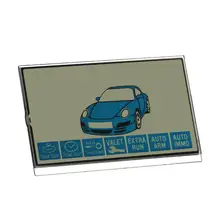 

B9 LCD Display Screen for Two Way Car Remote Controller Start Stop Alarm System