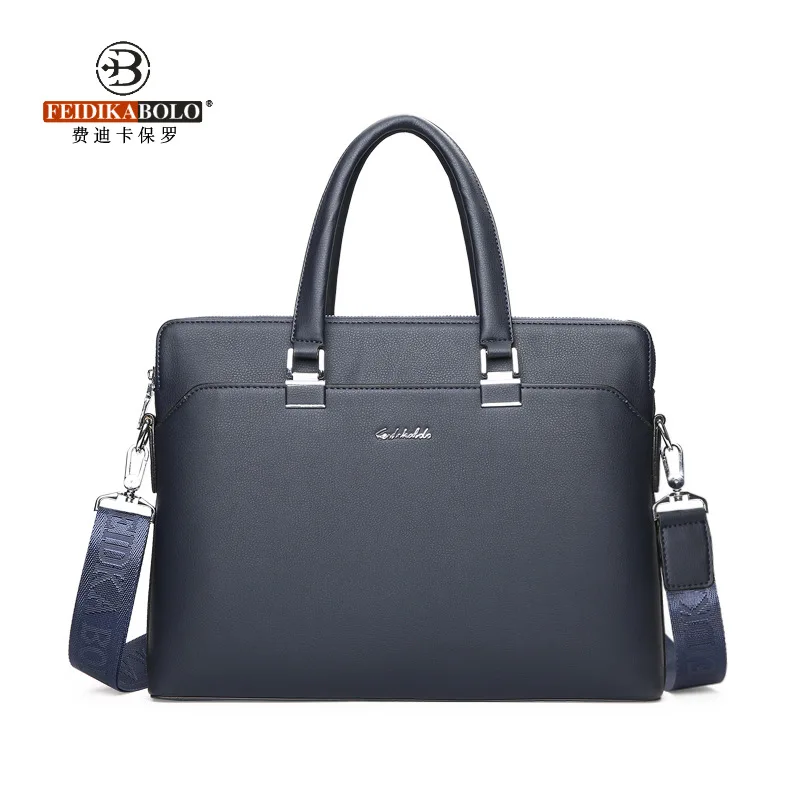 

2017 New Style MEN'S Real-leather Bag Business Hand Document Computer Crossbody Bag Men Cowhide Casual Bag