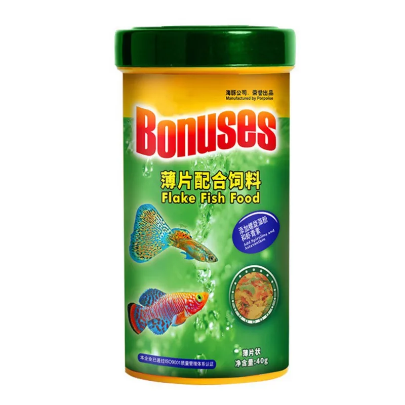 

Fish Food Tablet Spirulina Flakes Healthy Ocean Nutrition Fish Food for Aquarium Ornamental Fish Tropical Fish Pet Heathy Food