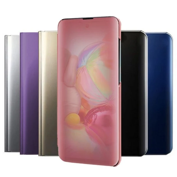 Samsung Galaxy A 71 Clear View Stand Flip Case-6 Colori