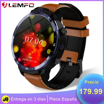 

Smart Watch 2020 LEMFO LEM12 Pro Smartwatch Men GPS 4G Android 10 900mah External Battery Wireless Plaza Spain
