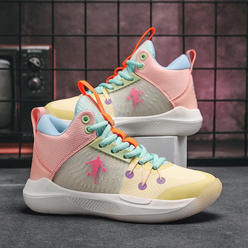 Girls Basketball Shoes Brand Boys Kids Sneakers Soft Children Sports Shoes Top Child Girl Boy Basket Trainer Shoe - AliExpress