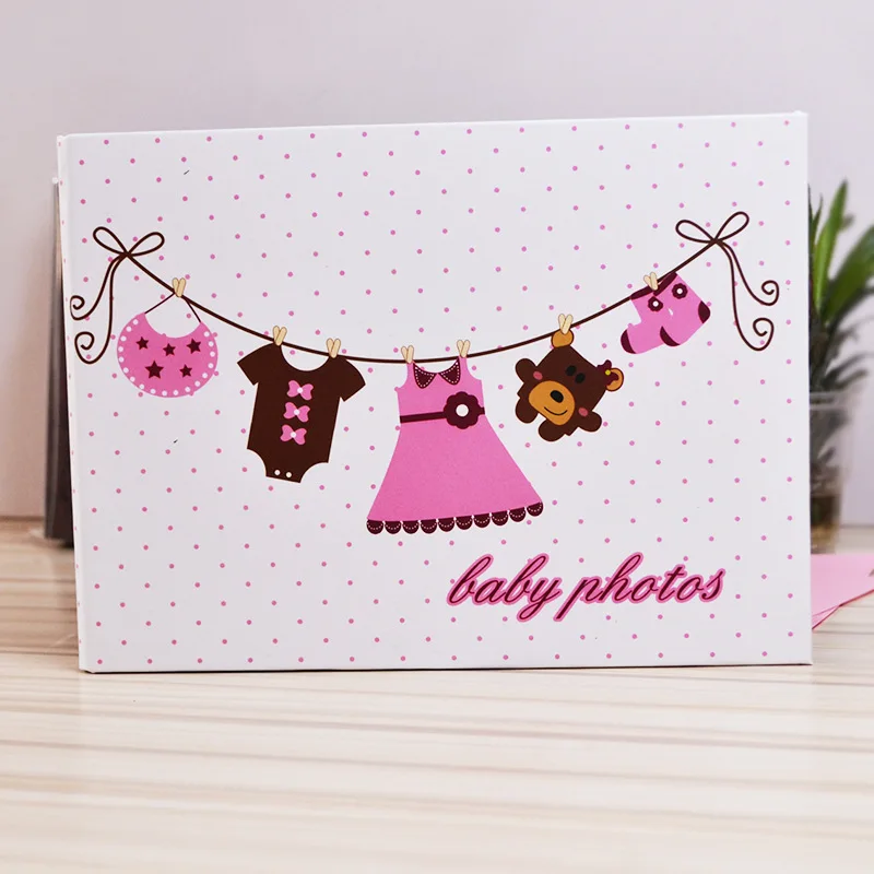 Прекрасный DIY Детский фотоальбом для новорожденных с угловыми наклейками