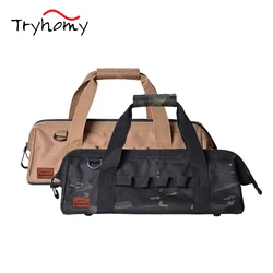 Portable Camping Tools Storage Bag Ground Nail Organizer Carrying Pouch Canvas Outdoor Hammer Stakes Pegs Tents Accessories Bag