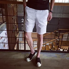 MRMT Brand Men's Shorts Candy Color Casual Short Pants for Male Suit Pure Color Shorts Horse Pants