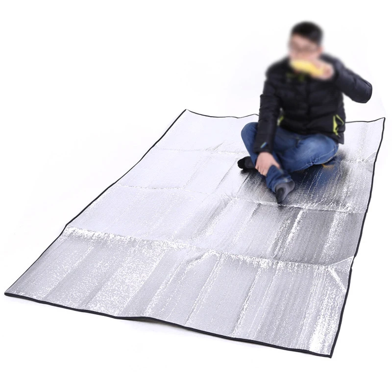 Влагостойкий коврик из фольги Кемпинг Туризм Пикник утолщенный 52x7 см спальный