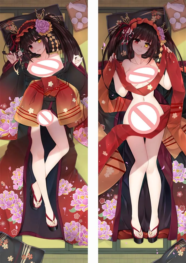 Аниме Дата живой Yatogami Tooka Dakimakura Чехол персонажи Tokisaki Kurumi Bolster чехол Itsuka Kotori Yoshino Hugs чехол для подушки