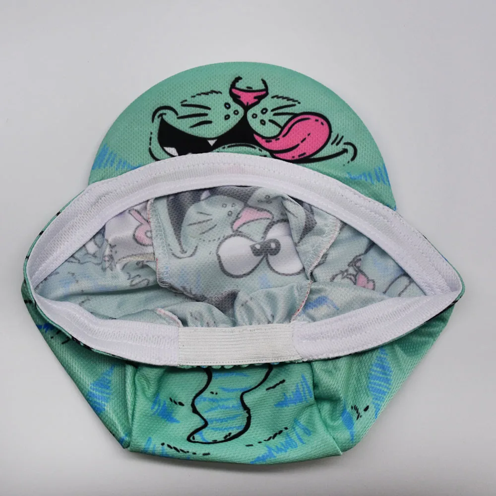 Cat Pizza Cycling cap Creativity Bike Hat Headwear Free Size  Men And Women Quick-Drying Polyester braetan 5