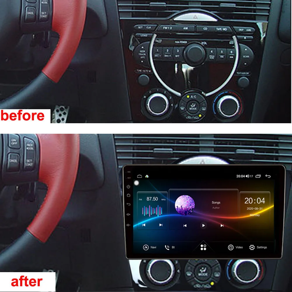 4G LTE Android 10,1 для MAZDA RX8 2008 