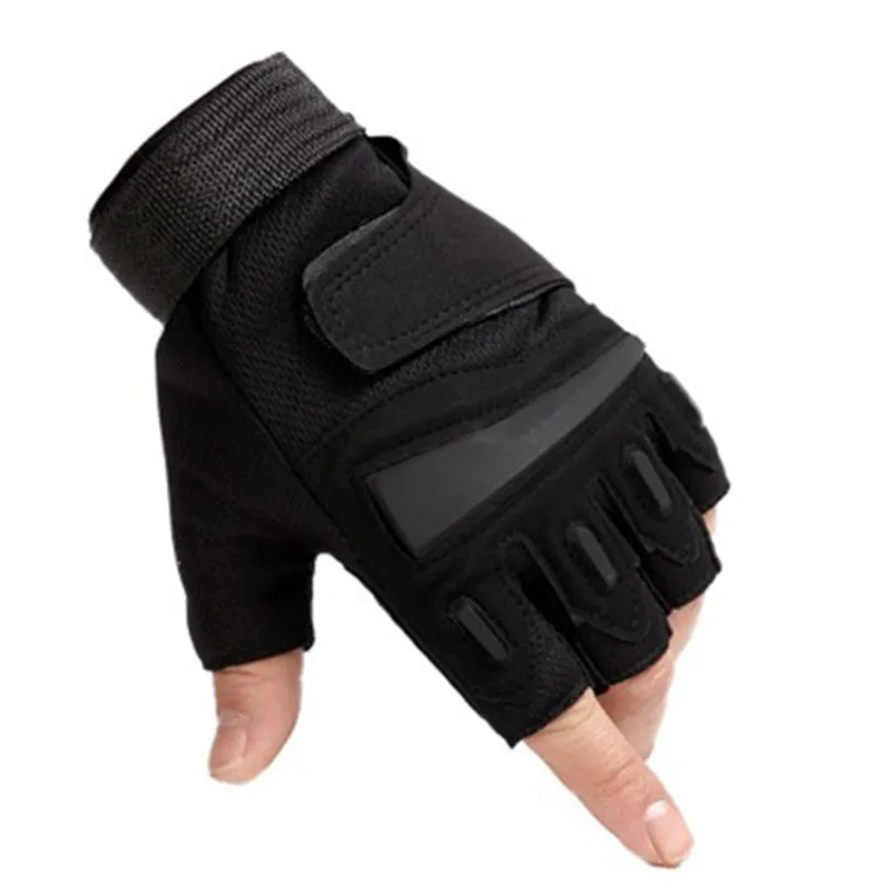 Outdoor Tactical Fingerless Gloves Military Army Shooting Hiking Climbing Cycling Riding Airsoft Half Finger Gloves Rekawiczki