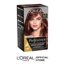 L'Oreal Paris Стойкая краска для волос "Preference", оттенок 5.23, Темное Розовое Золото