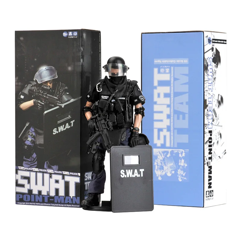 

Kadhobby High-End 1/6 Ratio Te Police SWAT Striker Model Soldier Model Toy