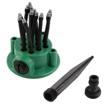 

360 Degree Rotating Automatic Watering Sprinkler Spray Flexible Nozzle Head Lawn Garden Irrigation System