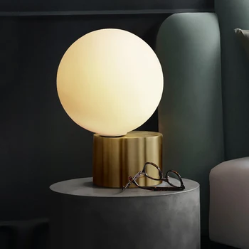 

Nordic bedroom simple modern creative personality light luxury headlamp villa hotel designers soft lamp