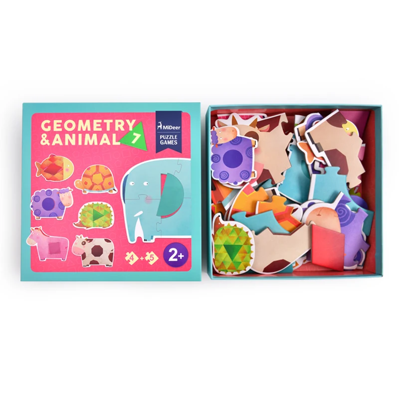 MiDeer Puzzle Kids Puzzles Educational Toys Children Toys Educational Paper Toys for Children Gifts > 3 Years Old