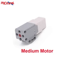 RCmall – blocs de construction de servomoteur moyen, fonctions de puissance technique, compatibles avec LEGO série EV3 pour jouets de bricolage robotique