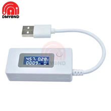 Lcd backlight usb tensão atual de carga capacidade tester medidor carregador médico voltímetro amperímetro monitor detector do telefone móvel
