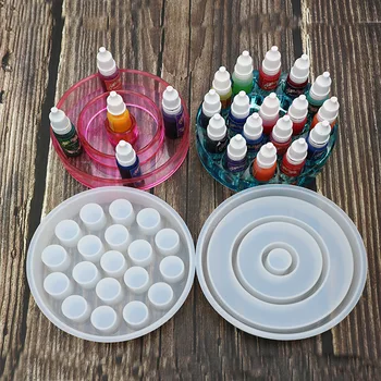 

DIY Crystal Epoxy Resin Silicone Mold Storage Box Resin Mold For Jewelry Crafts Making Handmade