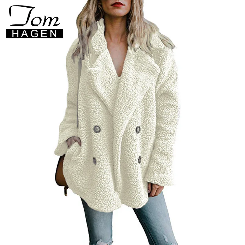 

Oversized Teddy Jacket Women Winter Blue Artificial Fur Coats Long Dropshipping Fur Coats Fake Fur Thick Warm Curly Teddy Coat
