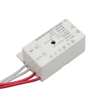 

5Pcs Microwave radar sensor switch 220V 50Hz Infrared human body sensor module can connect to LED light intelligently adjustable