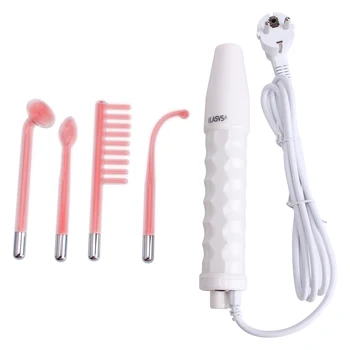 

High Frequency Remover Facial Skin Care Facial Beauty Instrument Spa Salon Acne Therapy Device Darsonval Wand 4 in 1