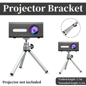 

Portable Tripod Projector Brackets Adjustable Mini Projector Camera Phone Stand DVD Player Floor Holder Laptop Floor Stable Rack