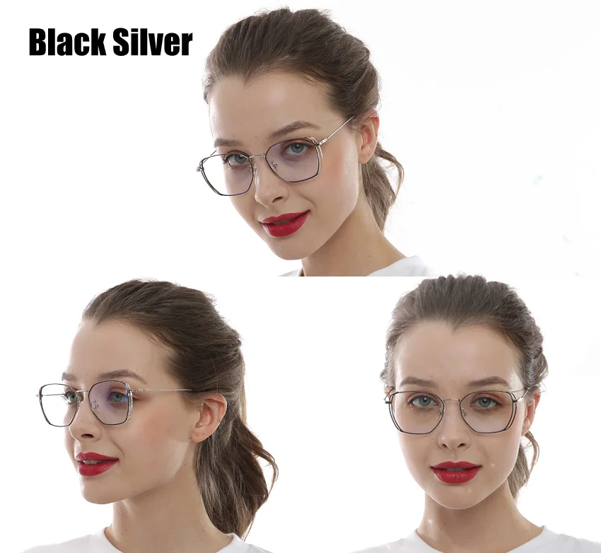 SOOLALA Рецептурные очки для близоруких женщин очки для близоруких Компьютерных Очков оправа диоптрий-1,0-1,5-2,0-2,5-3,0-4,0