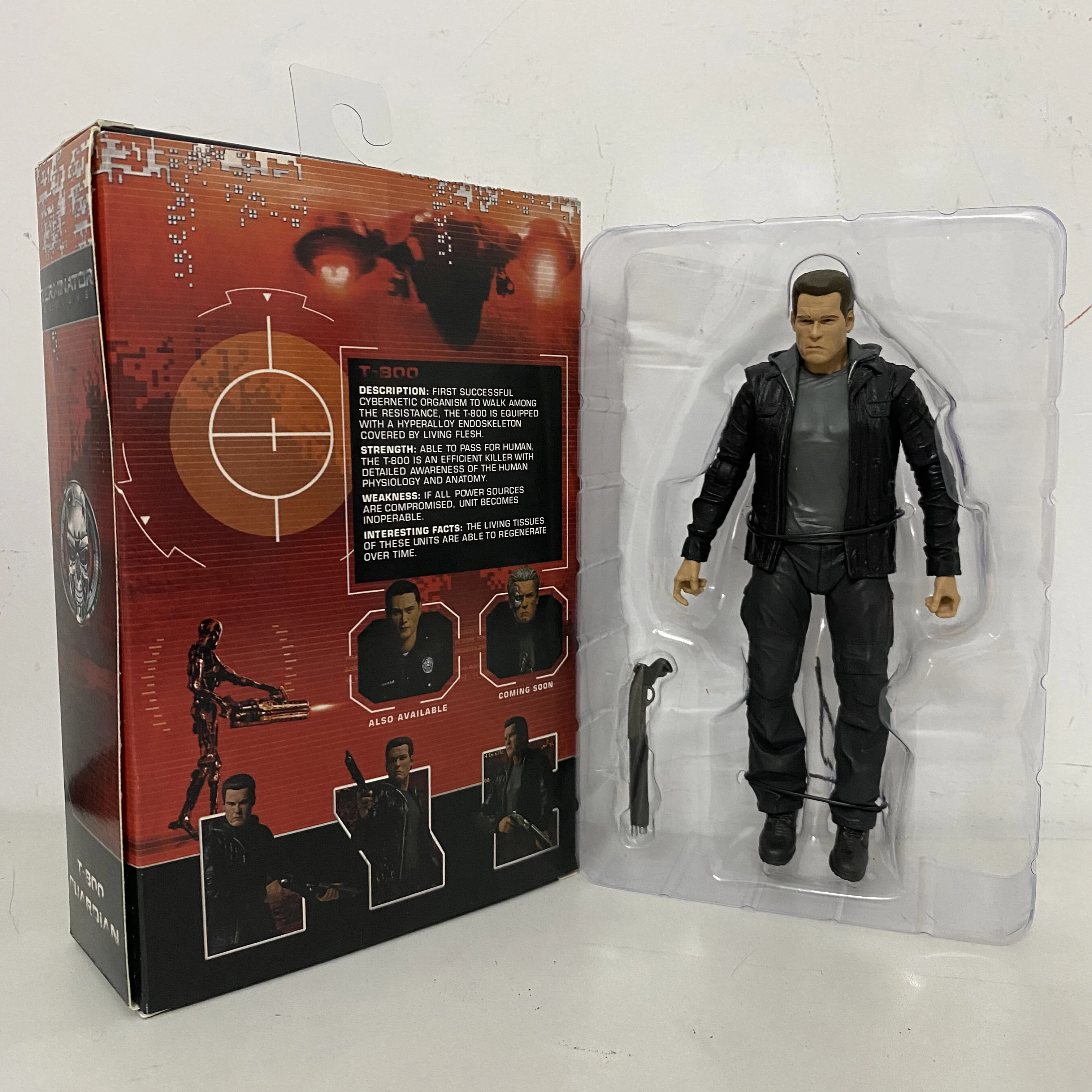 NECA T-800 フィギュア Amazon.co.jp: ターミネーター2 ネカ 1/4スケール 18インチ