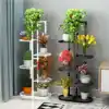 1pcs Plant Shelves Iron Potted Flower Plant Stand Rack Multiple Flower Pot Holder Shelf Indoor Outdoor Planter Display Organizer ► Photo 2/6