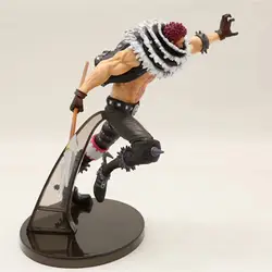 8 "one piece Аниме Charlotte Katakuri BWFC2 vol.5 коробка 21 см ПВХ фигурка Коллекция Модель Кукла, подарок для девочки