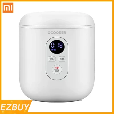

Xiaomi Ocooker Mini Rice Cooker 1.2L one-button quick boil energy-saving Porridge Children foods Non-stick bottom easy cleaning