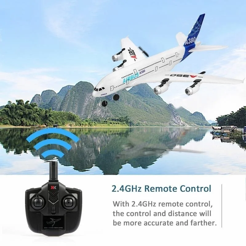 Самолёт A120 RC 3CH EPP с фиксированным крылом и светодиодсветильник кой декоративный
