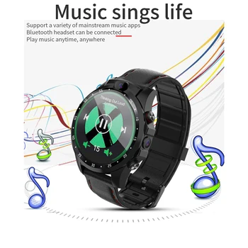 

V9 4G smart watch dual HD camera video call heart rate detection multi-sports mode GPS IP67 waterproof 800mAh battery watch