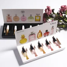 5 шт./1 Набор брендовый очаровательный в виде парфюма женский распылитель Parfum Красивая посылка дезодорант стойкий Модный женский аромат с коробкой