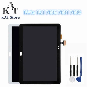 

KAT 10.1" LCD Display Touch Screen For Samsung Note 10.1 2014 edition P600 P605 LCD Assembly Best After-sales service