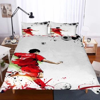 

BEST.WENSDk04 Quality Super soft Unicorn Bedding Cartoon Duvet Cover set 3D Dinosaur World bed set 2/3pcs Twin kids bedding set