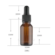 12 шт., 10 мл, портативная Пипетка для капель жидкости, реагент, эфирное масло, янтарная стеклянная бутылка, дорожный горшок, контейнер для ароматерапии, капельница для глаз