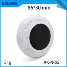 4 шт. 86*30 abs белый черный пластик круглая форма звукового коллектора инструмент распределительный корпус для электронного устройства