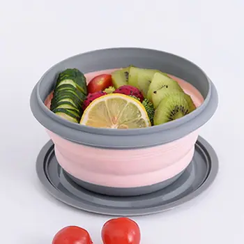 

Folding Instant Bowl Outdoor Travel Portable Retractable Drop-proof Lunch Box